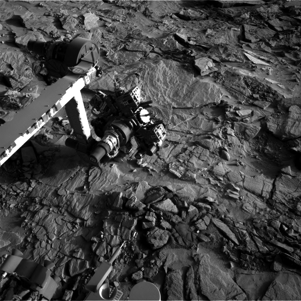 Nasa's Mars rover Curiosity acquired this image using its Right Navigation Camera on Sol 1318, at drive 746, site number 54