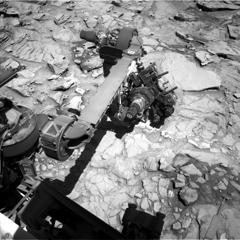 Nasa's Mars rover Curiosity acquired this image using its Left Navigation Camera on Sol 1319, at drive 746, site number 54
