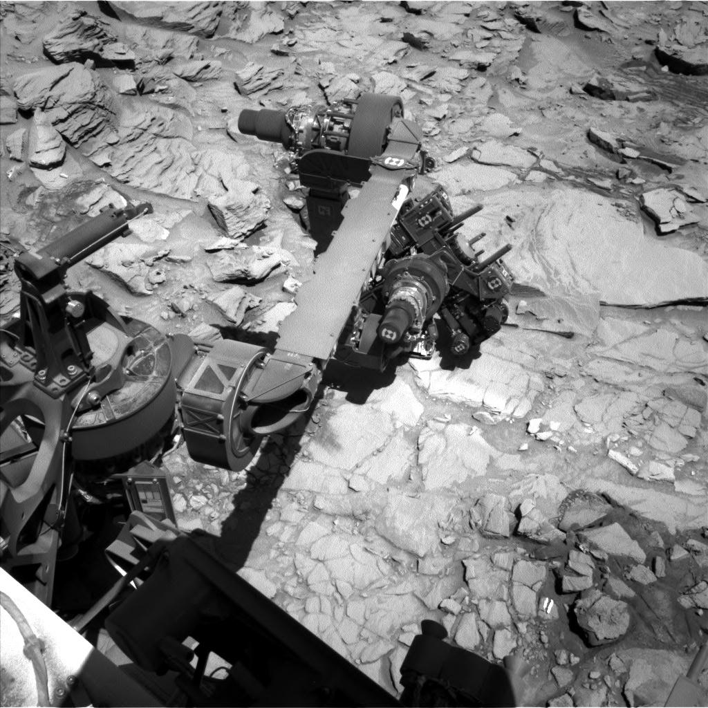 Nasa's Mars rover Curiosity acquired this image using its Left Navigation Camera on Sol 1319, at drive 746, site number 54