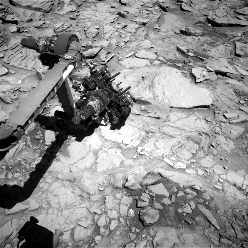 Nasa's Mars rover Curiosity acquired this image using its Right Navigation Camera on Sol 1319, at drive 746, site number 54