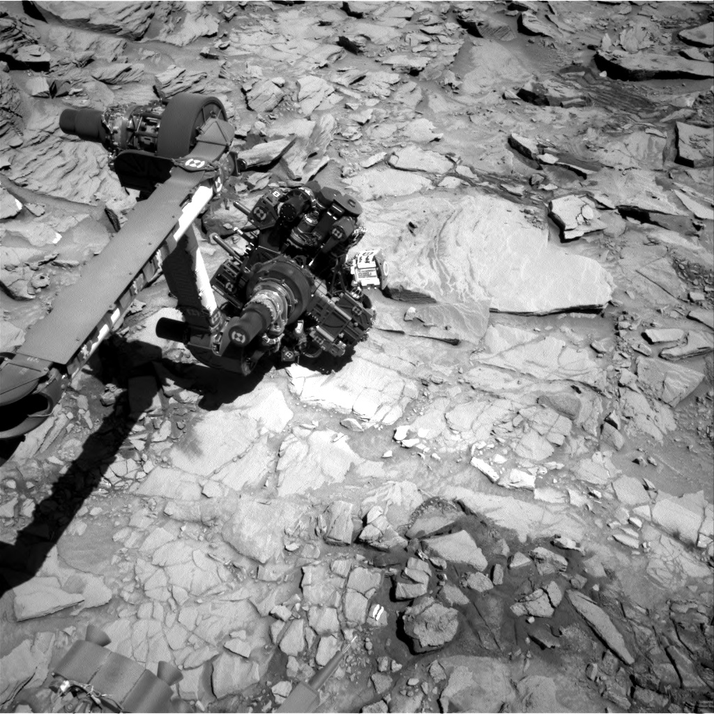 Nasa's Mars rover Curiosity acquired this image using its Right Navigation Camera on Sol 1319, at drive 746, site number 54