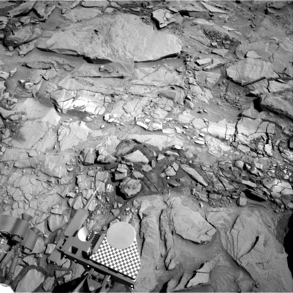 Nasa's Mars rover Curiosity acquired this image using its Right Navigation Camera on Sol 1324, at drive 746, site number 54