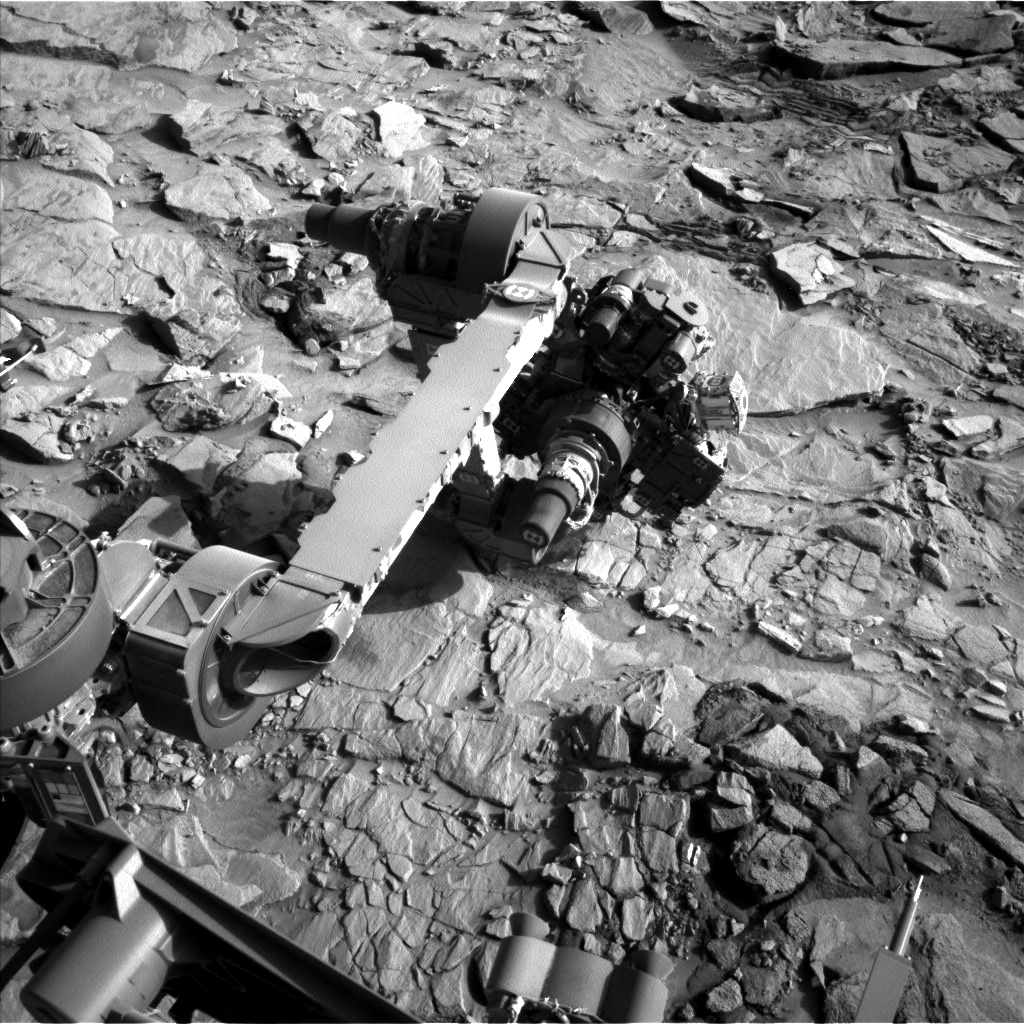 Nasa's Mars rover Curiosity acquired this image using its Left Navigation Camera on Sol 1326, at drive 746, site number 54