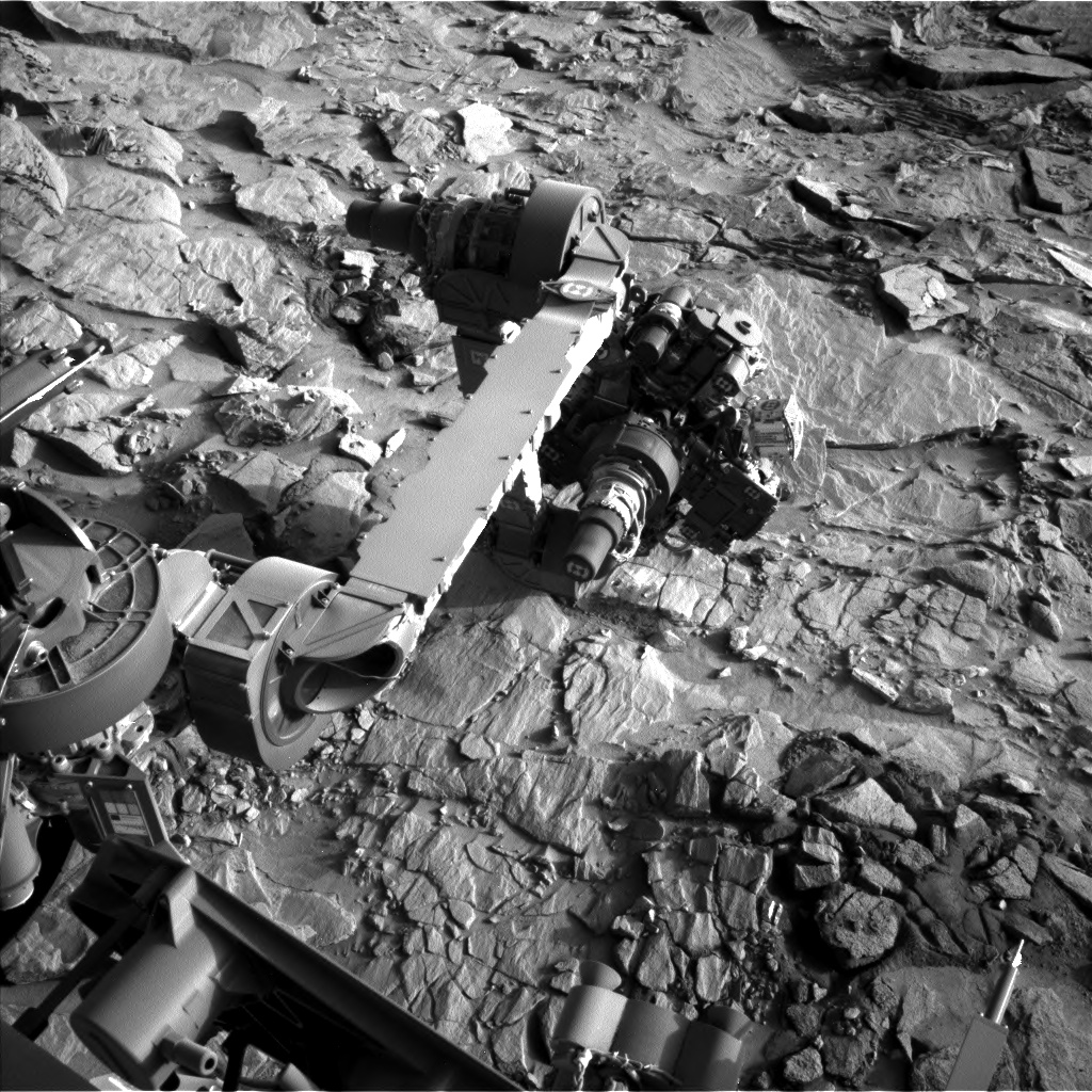 Nasa's Mars rover Curiosity acquired this image using its Left Navigation Camera on Sol 1327, at drive 746, site number 54