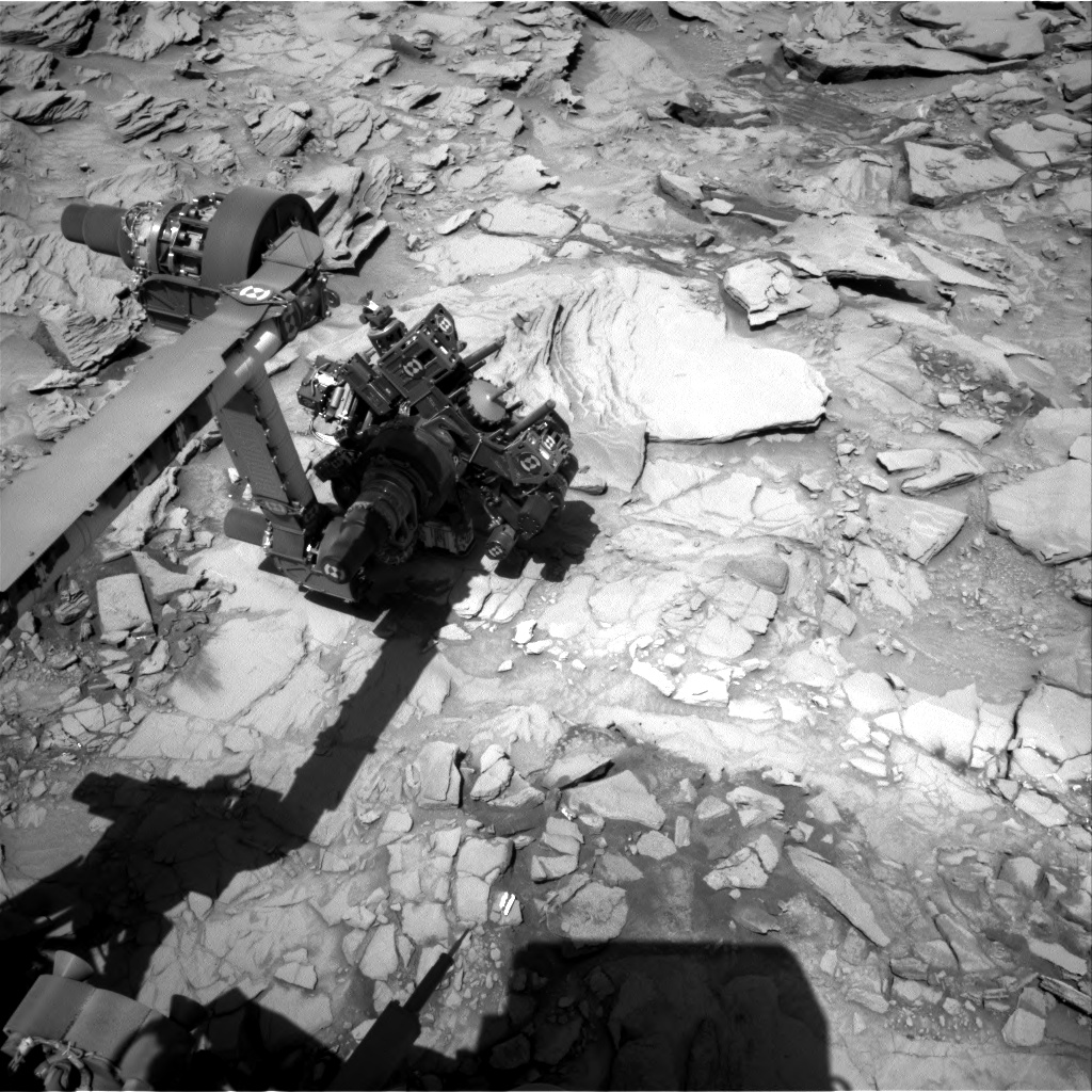 Nasa's Mars rover Curiosity acquired this image using its Right Navigation Camera on Sol 1328, at drive 746, site number 54