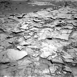 Nasa's Mars rover Curiosity acquired this image using its Left Navigation Camera on Sol 1329, at drive 746, site number 54