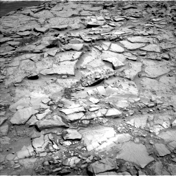 Nasa's Mars rover Curiosity acquired this image using its Left Navigation Camera on Sol 1329, at drive 752, site number 54