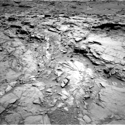 Nasa's Mars rover Curiosity acquired this image using its Left Navigation Camera on Sol 1329, at drive 764, site number 54