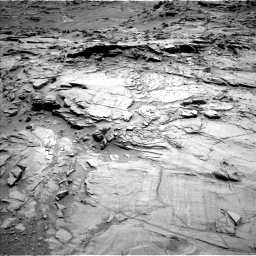 Nasa's Mars rover Curiosity acquired this image using its Left Navigation Camera on Sol 1329, at drive 770, site number 54