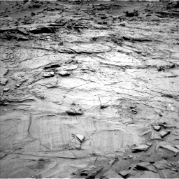 Nasa's Mars rover Curiosity acquired this image using its Left Navigation Camera on Sol 1329, at drive 776, site number 54