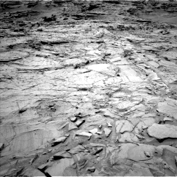 Nasa's Mars rover Curiosity acquired this image using its Left Navigation Camera on Sol 1329, at drive 782, site number 54