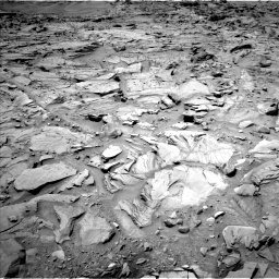 Nasa's Mars rover Curiosity acquired this image using its Left Navigation Camera on Sol 1329, at drive 794, site number 54