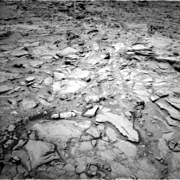 Nasa's Mars rover Curiosity acquired this image using its Left Navigation Camera on Sol 1329, at drive 806, site number 54