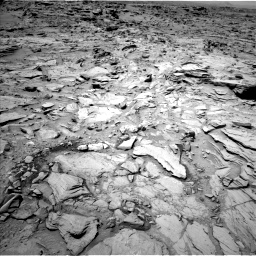 Nasa's Mars rover Curiosity acquired this image using its Left Navigation Camera on Sol 1329, at drive 812, site number 54