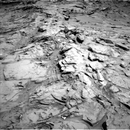 Nasa's Mars rover Curiosity acquired this image using its Left Navigation Camera on Sol 1329, at drive 848, site number 54