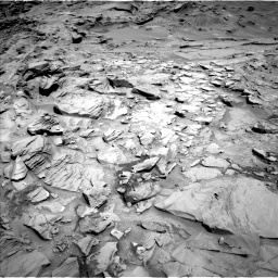 Nasa's Mars rover Curiosity acquired this image using its Left Navigation Camera on Sol 1329, at drive 860, site number 54
