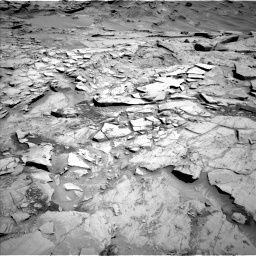Nasa's Mars rover Curiosity acquired this image using its Left Navigation Camera on Sol 1329, at drive 878, site number 54