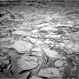 Nasa's Mars rover Curiosity acquired this image using its Left Navigation Camera on Sol 1329, at drive 878, site number 54