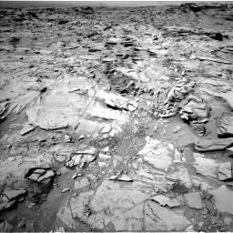Nasa's Mars rover Curiosity acquired this image using its Left Navigation Camera on Sol 1329, at drive 908, site number 54