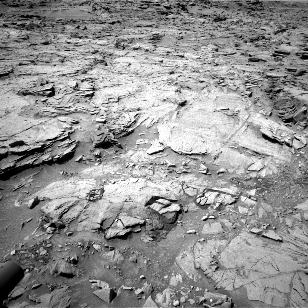 Nasa's Mars rover Curiosity acquired this image using its Left Navigation Camera on Sol 1329, at drive 908, site number 54