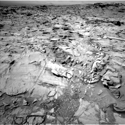 Nasa's Mars rover Curiosity acquired this image using its Left Navigation Camera on Sol 1329, at drive 920, site number 54