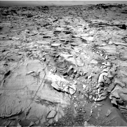 Nasa's Mars rover Curiosity acquired this image using its Left Navigation Camera on Sol 1329, at drive 926, site number 54