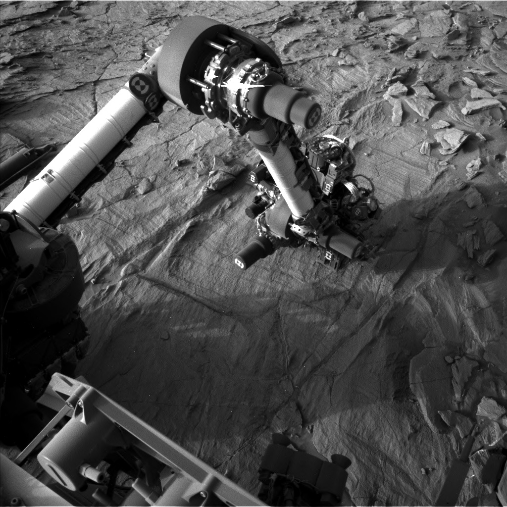 Nasa's Mars rover Curiosity acquired this image using its Left Navigation Camera on Sol 1330, at drive 938, site number 54