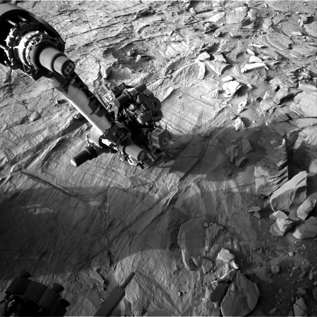 Nasa's Mars rover Curiosity acquired this image using its Right Navigation Camera on Sol 1330, at drive 938, site number 54