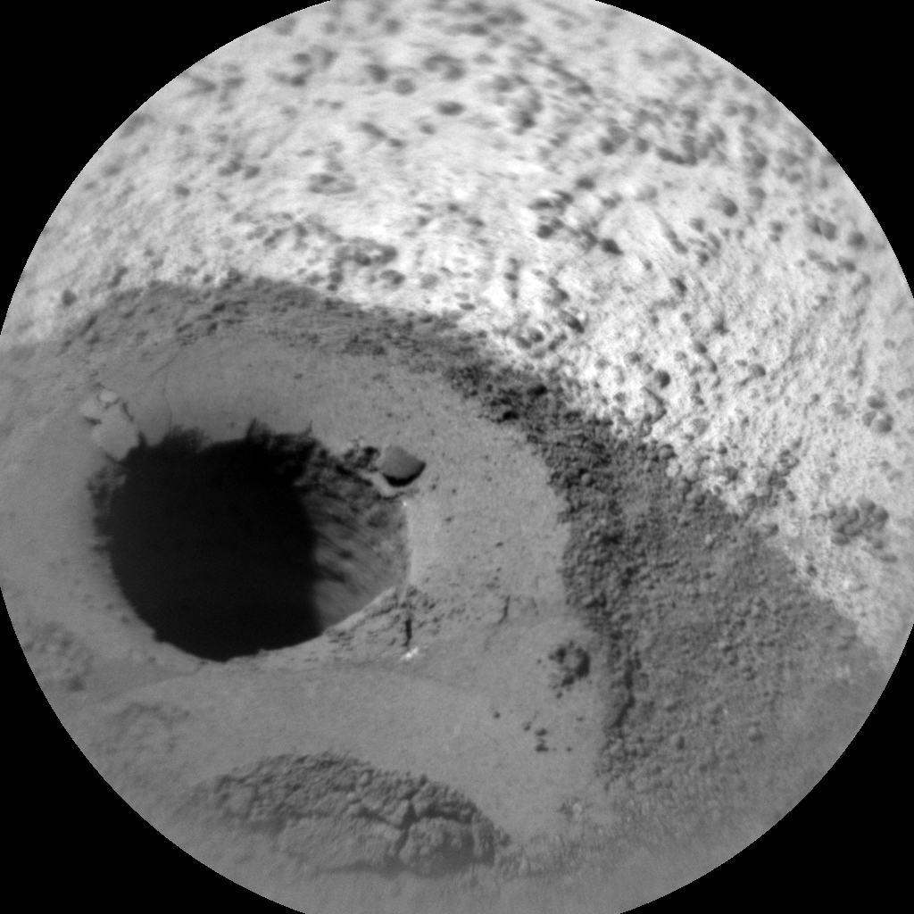 Nasa's Mars rover Curiosity acquired this image using its Chemistry & Camera (ChemCam) on Sol 1338, at drive 938, site number 54