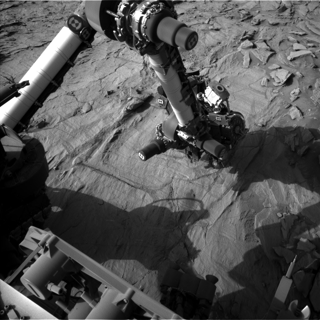 Nasa's Mars rover Curiosity acquired this image using its Left Navigation Camera on Sol 1341, at drive 938, site number 54