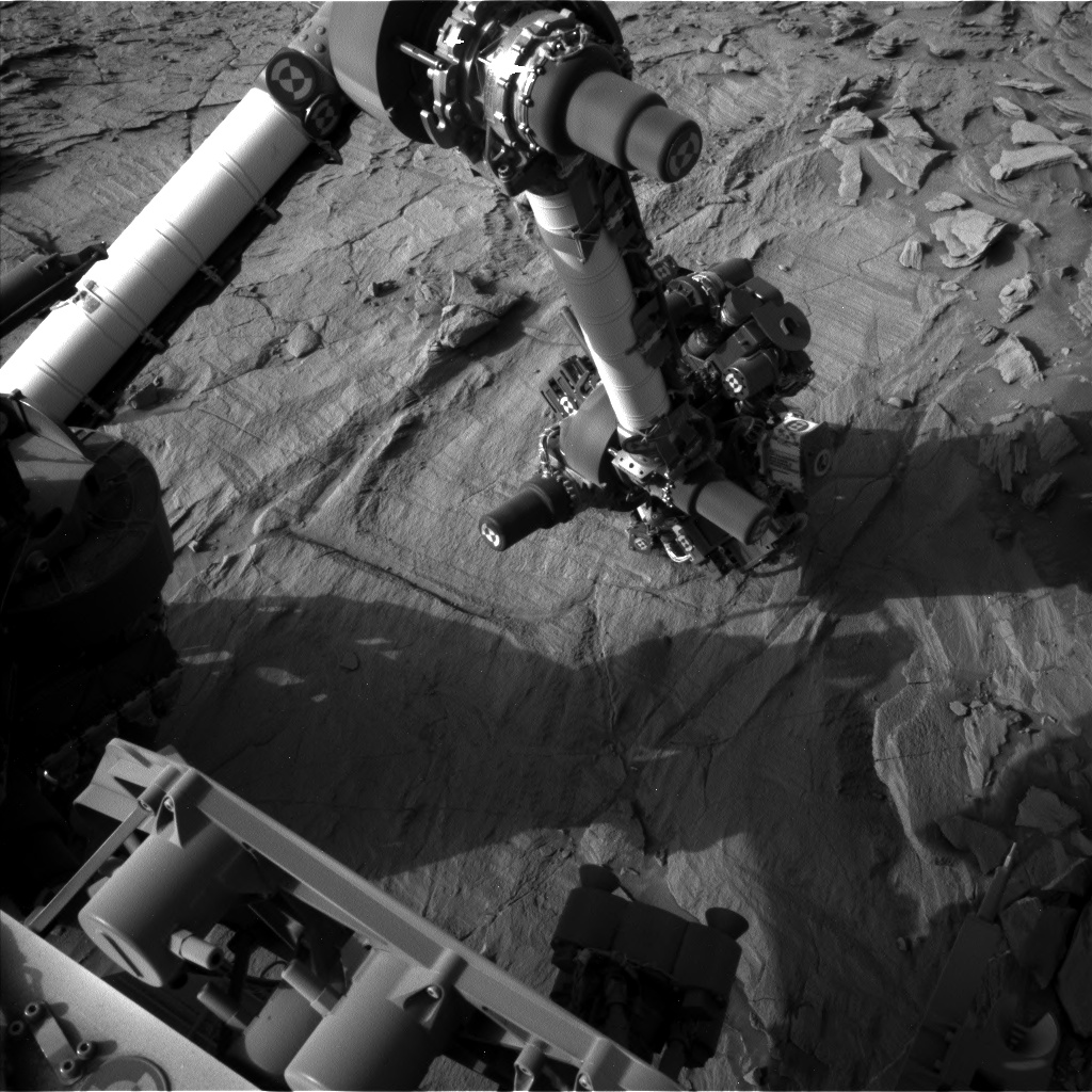 Nasa's Mars rover Curiosity acquired this image using its Left Navigation Camera on Sol 1341, at drive 938, site number 54