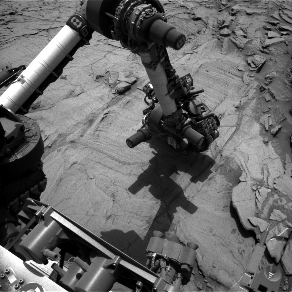 Nasa's Mars rover Curiosity acquired this image using its Left Navigation Camera on Sol 1342, at drive 938, site number 54