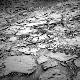 Nasa's Mars rover Curiosity acquired this image using its Left Navigation Camera on Sol 1342, at drive 944, site number 54