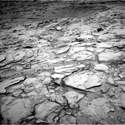 Nasa's Mars rover Curiosity acquired this image using its Left Navigation Camera on Sol 1342, at drive 956, site number 54