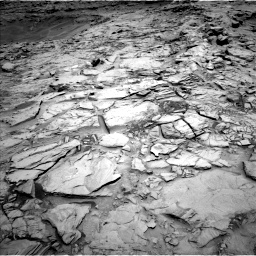 Nasa's Mars rover Curiosity acquired this image using its Left Navigation Camera on Sol 1342, at drive 974, site number 54