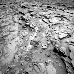 Nasa's Mars rover Curiosity acquired this image using its Left Navigation Camera on Sol 1342, at drive 980, site number 54