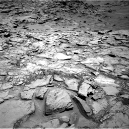Nasa's Mars rover Curiosity acquired this image using its Right Navigation Camera on Sol 1342, at drive 974, site number 54