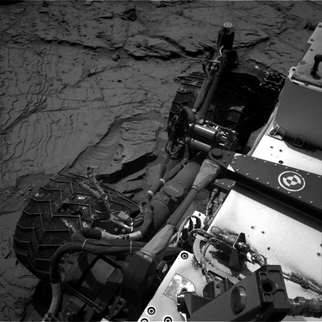 Nasa's Mars rover Curiosity acquired this image using its Right Navigation Camera on Sol 1342, at drive 992, site number 54