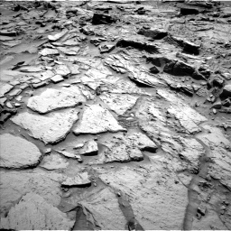 Nasa's Mars rover Curiosity acquired this image using its Left Navigation Camera on Sol 1344, at drive 1034, site number 54