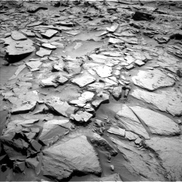 Nasa's Mars rover Curiosity acquired this image using its Left Navigation Camera on Sol 1344, at drive 1046, site number 54