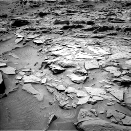 Nasa's Mars rover Curiosity acquired this image using its Left Navigation Camera on Sol 1344, at drive 1106, site number 54