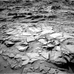 Nasa's Mars rover Curiosity acquired this image using its Left Navigation Camera on Sol 1344, at drive 1112, site number 54