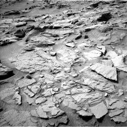 Nasa's Mars rover Curiosity acquired this image using its Left Navigation Camera on Sol 1344, at drive 1148, site number 54