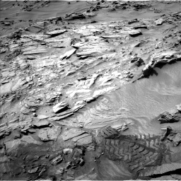 Nasa's Mars rover Curiosity acquired this image using its Left Navigation Camera on Sol 1344, at drive 1172, site number 54