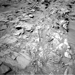 Nasa's Mars rover Curiosity acquired this image using its Left Navigation Camera on Sol 1344, at drive 1208, site number 54