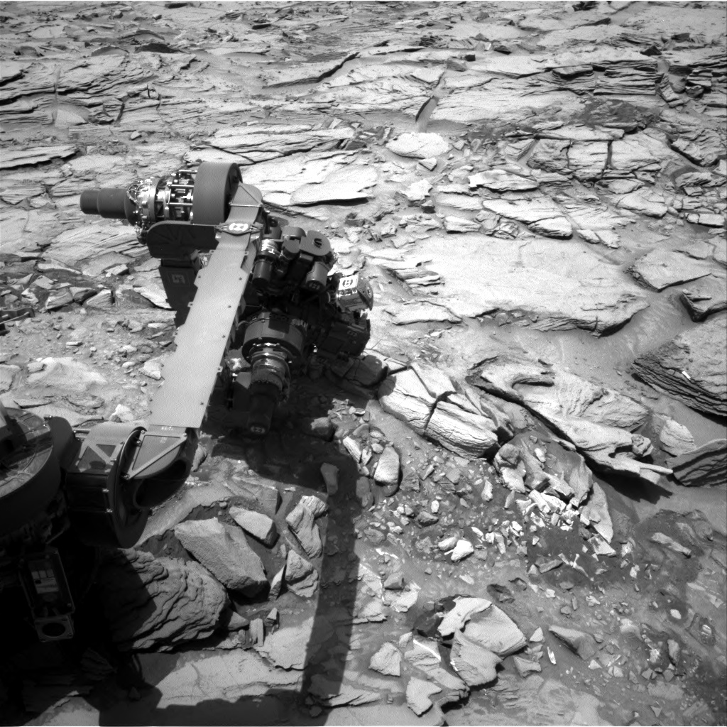 Nasa's Mars rover Curiosity acquired this image using its Right Navigation Camera on Sol 1344, at drive 992, site number 54