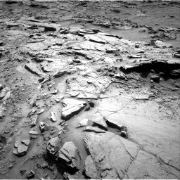 Nasa's Mars rover Curiosity acquired this image using its Right Navigation Camera on Sol 1344, at drive 1010, site number 54