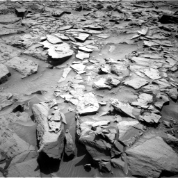 Nasa's Mars rover Curiosity acquired this image using its Right Navigation Camera on Sol 1344, at drive 1058, site number 54