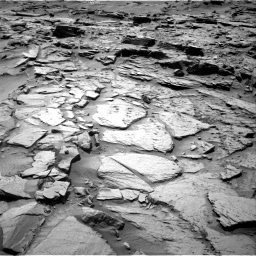 Nasa's Mars rover Curiosity acquired this image using its Right Navigation Camera on Sol 1344, at drive 1070, site number 54