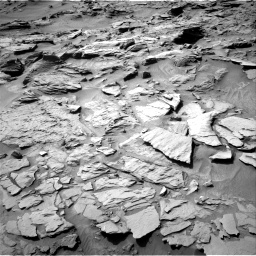 Nasa's Mars rover Curiosity acquired this image using its Right Navigation Camera on Sol 1344, at drive 1148, site number 54